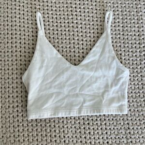 Brandy Melville White Crop Top